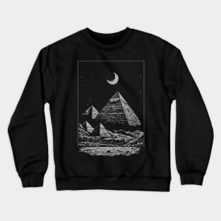 Pyramid and the Moon Crewneck Sweatshirt